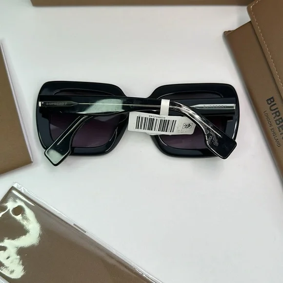 New Authentic Burberry Violet Gradient Square Ladies Sunglasses BE4284 37588H 52 Burberry BE4284 Sunglasses Women main image 2